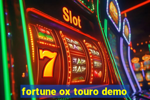 fortune ox touro demo